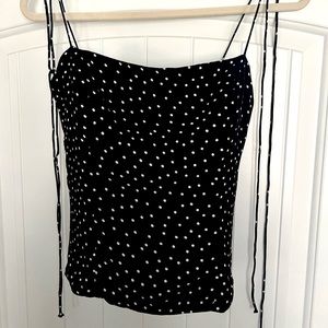 Reformation | Bustier Top | Size 4 | Zip-up Back